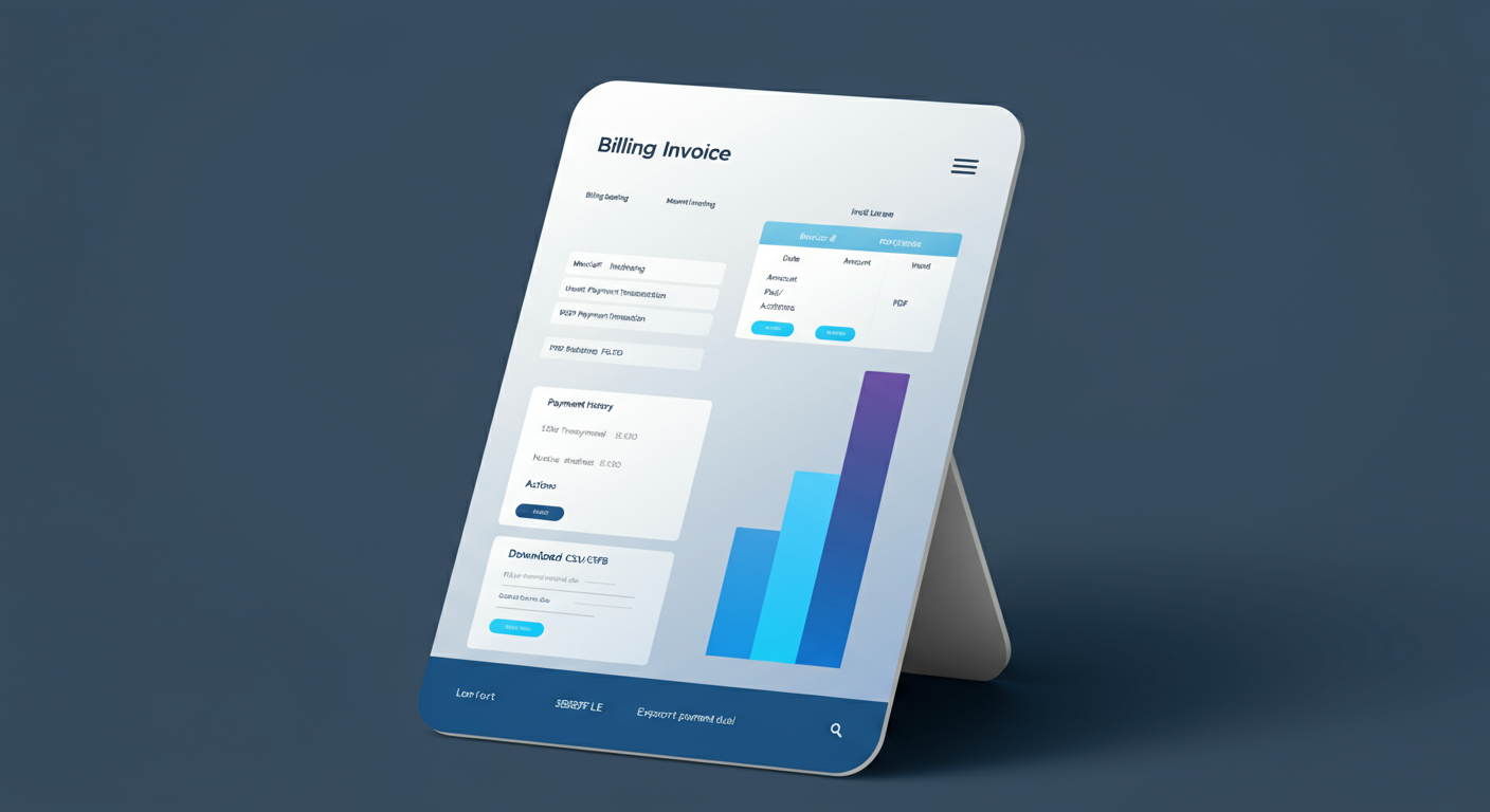 Billing and Invoice Management Portal